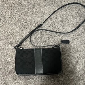 Coach Signature Black Crossbody Bag